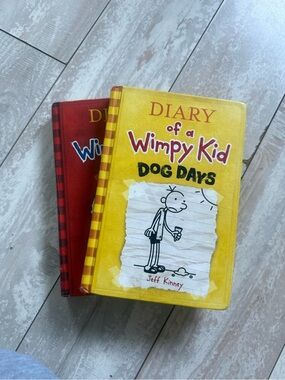 Diary of a Wimpy Kid: Dog Days - Hardcover Book lot of 2
